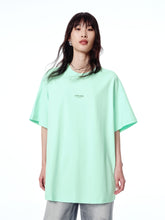 Women's Mint Cooling Oversized Graphic T-Shirt